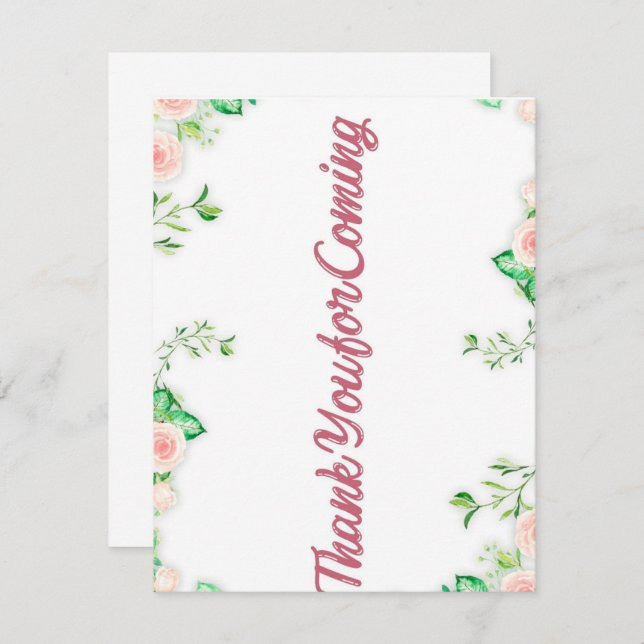 merci d'être venu après la fête. (Devant / Derrière)