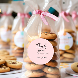 merci d'être venu Sticker