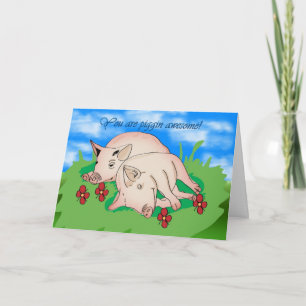 Merci deux porcins piggin génial