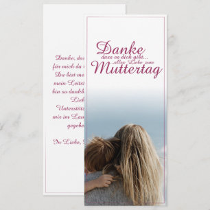 Merci d'exister, Fête des Mères, Mère & Enfant
