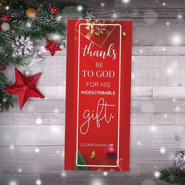 Merci Dieu 2 Corinthiens 9:15 Signet (Créateur téléchargé)