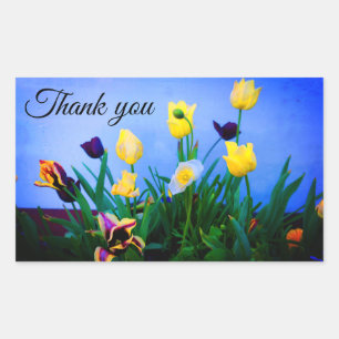 Merci Diverses Tulipes #2 Stickers