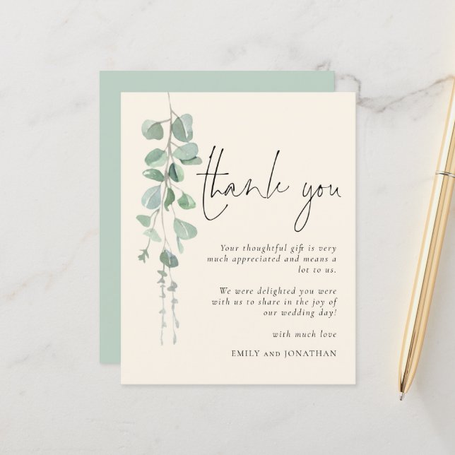 Merci d'ivoire d'Eucalyptus-Sage budgétaire (Devant/Arrière en situation)