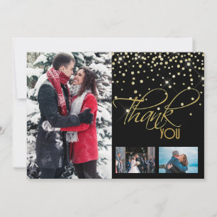 Merci DO-IT-YOURSELF 3 photo en or noir parties sc