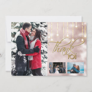 Merci do-it-yourself 3 rose photo lumières à corde