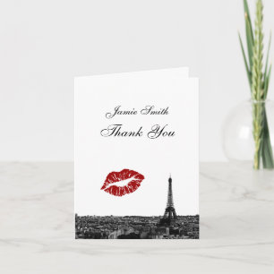 Merci du baiser #1 BW d'horizon de Paris France