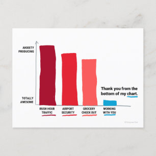 Merci du fond de ma carte postale graphique