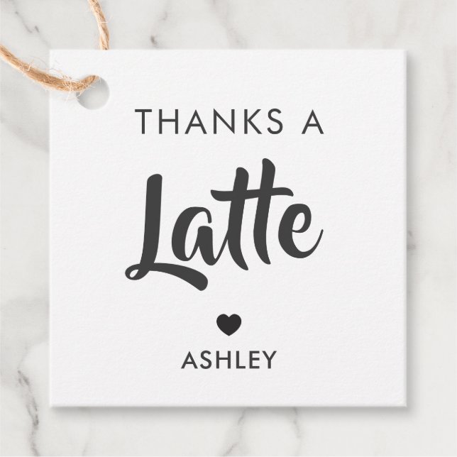 Merci d'une dernière étiquette, étiquette cadeau c (Devant)