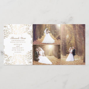 Merci élégant de photo de mariage du souffle du