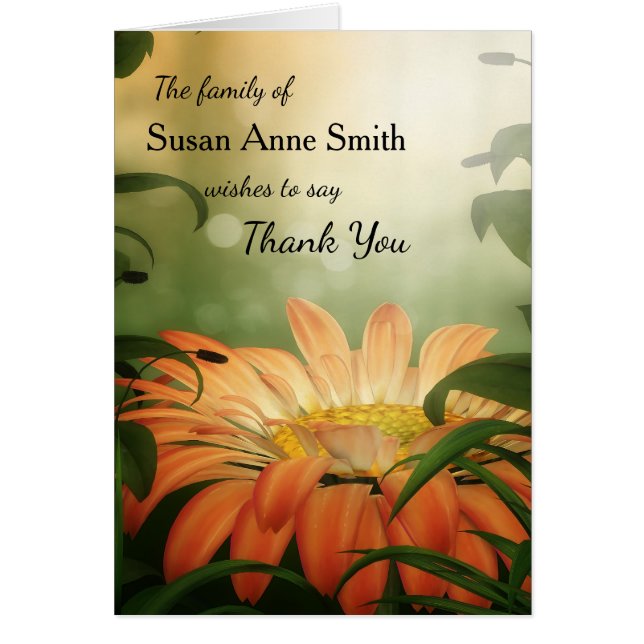 Merci élégant de photo pour votre sympathie (Devant)