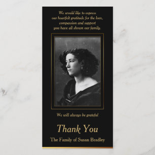 Merci élégant de sympathie de photo avec la