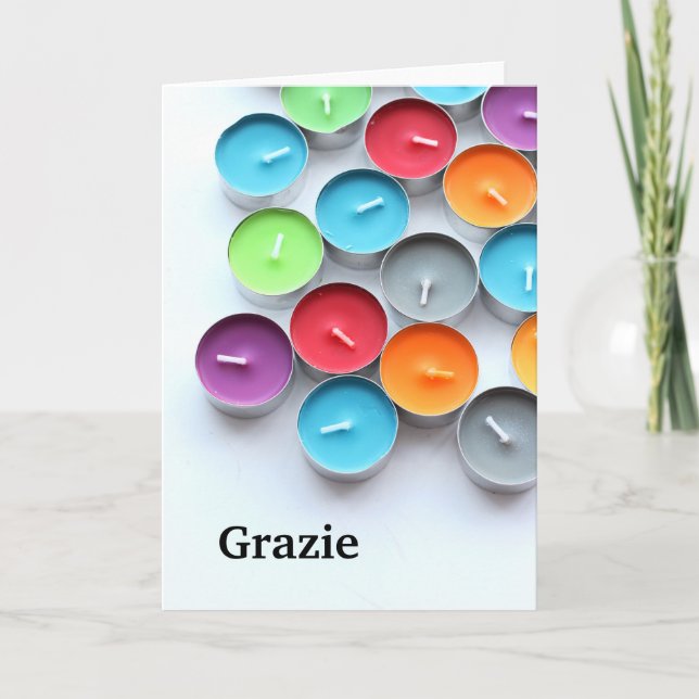 Merci en italien (Devant)