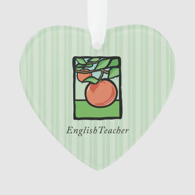 Merci enseignant anglais, Apple (devant)
