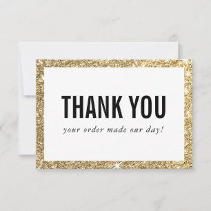 MERCI ENTREPRISE moderne ordre insérer paillettes