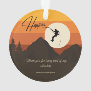 Merci Escalade Mountain Sunset Rock