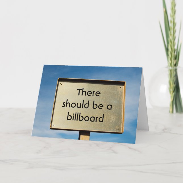 Merci fait sur commande de panneau-réclame (Devant)