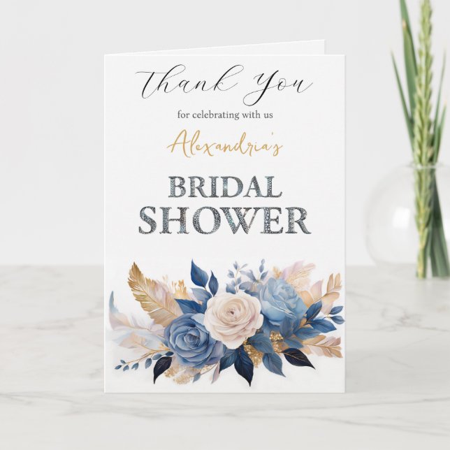 Merci Fête des mariées Rose personnalisée (Devant)