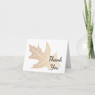 Merci Feuille de Chêne d'Automne