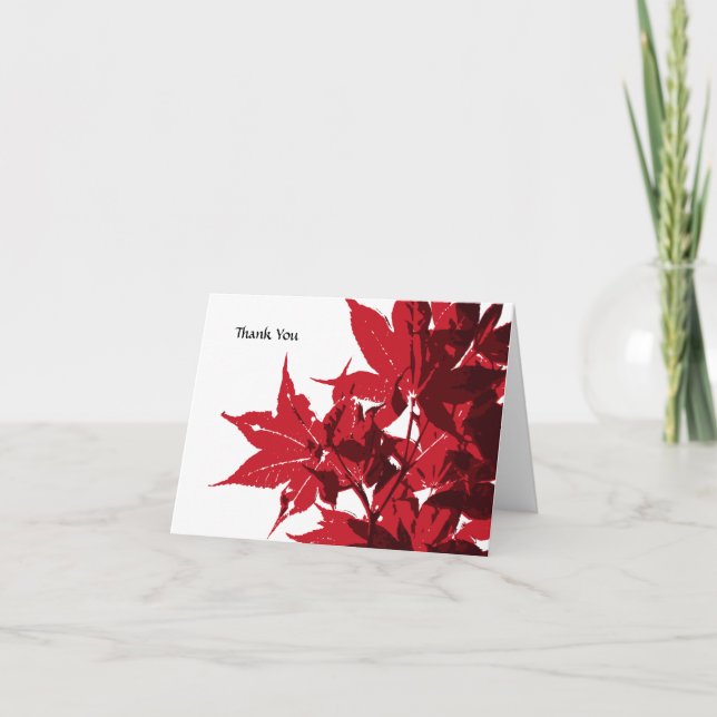 Merci Feuille Red Maple (Devant)