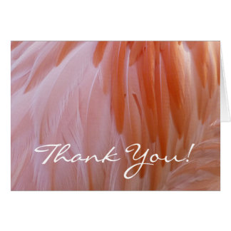 Merci Flamant rose (Blanc à l'intérieur)