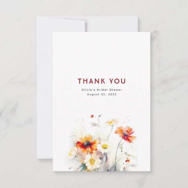 Merci fleur sauvage (Devant)