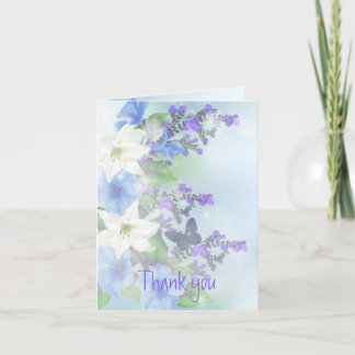 Merci Fleurs de jardin de lys blanc