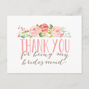 Merci Floral Bridesmaid