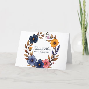 Merci Floral personnalisé