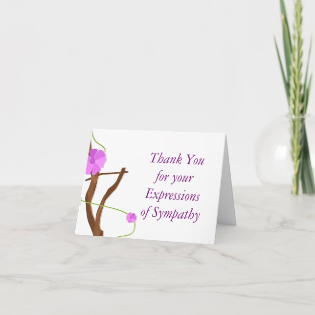 Merci Floral pour votre sympathie (Devant)