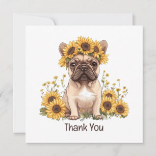 Merci Français Bulldog Tournesol