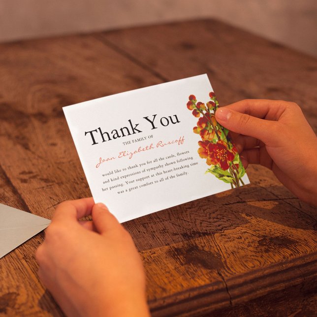 Merci funéraire | Mémorial Red Poppy (Créateur téléchargé)