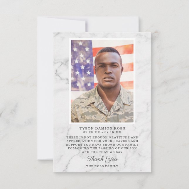 Merci funéraire | Photo Keeps (Devant)