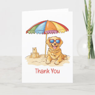 Merci Golden Retriever Beach Dog