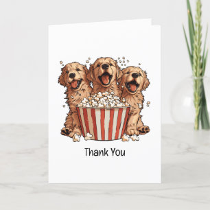 Merci Golden Retriever Chiens Movie Popcorn