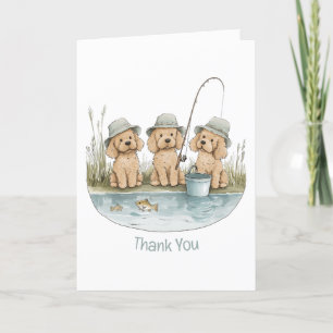 Merci Goldendoodle Chiens Pêche