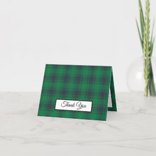merci green plaid à damiers rustique vintage
