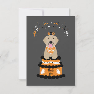 Merci Halloween Golden Retriever Éffrayant fantôme