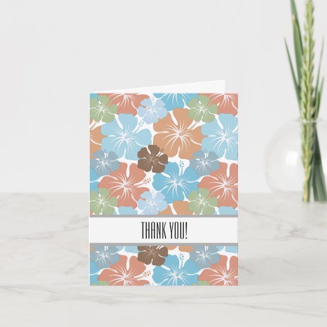 Merci Hawaiien des fleurs d'hibiscus tropicaux (Devant)