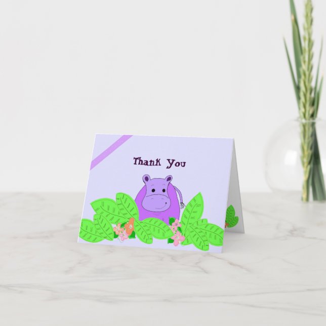 Merci Hippopotame Violet (Devant)