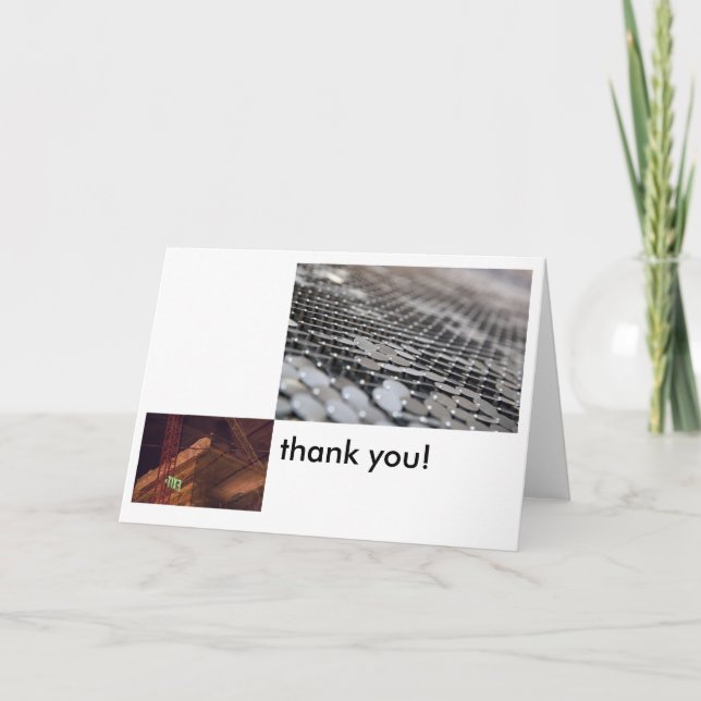 Merci industriel Abstrait (Devant)