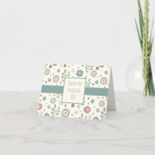 Merci Inspiritisme personnalisé Carte pour notes f