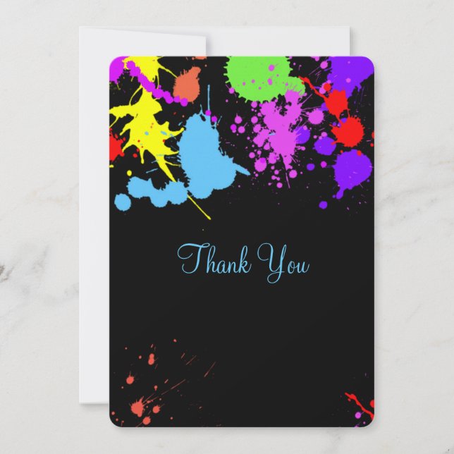 Merci Joli Néon, Lumineuse dans l'obscurité, (Devant)