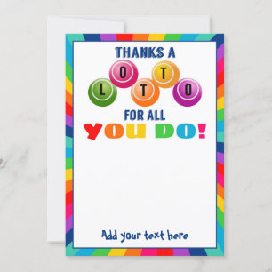 Merci Lotto pour tout ce que vous faites carte cad