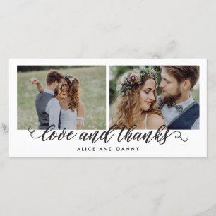 Merci Love Mariage Merci Cartes