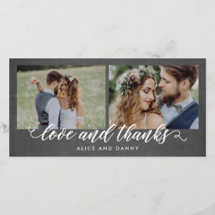 Merci Love Mariage Merci Cartes