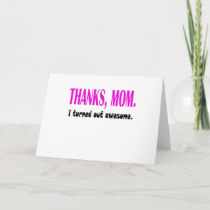 merci maman