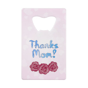 Merci Maman avec Fleur d'Oeillet pour la Fête des 