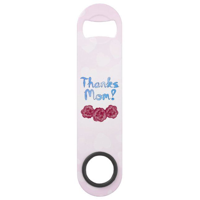 Merci Maman avec Fleur d'Oeillet pour la Fête des  (Devant)