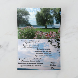 MERCI MAMAN POUR LA CARTE DE LA FÊTE DES MÈRES