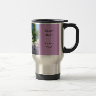Merci Maman ! Tasse à café Je t'aime ! Hydrangeas